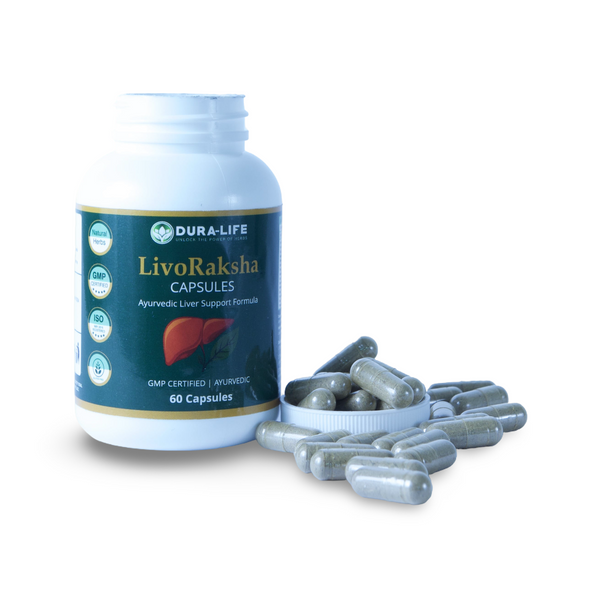 LivoRaksha Capsules bottle