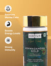 Ashwagandha Gold Capsules for Stress Management, Improve Energy and Stamina