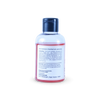 Hibiscus hair oil bottle back